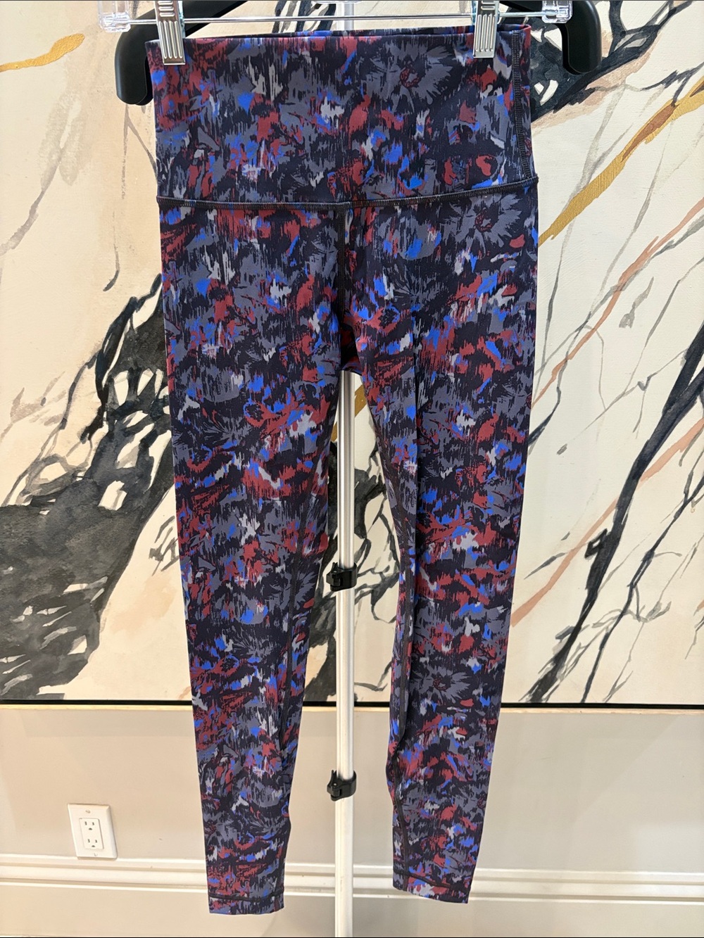 lululemon athletica Multicolor Abstract Print High-Rise Leggings
